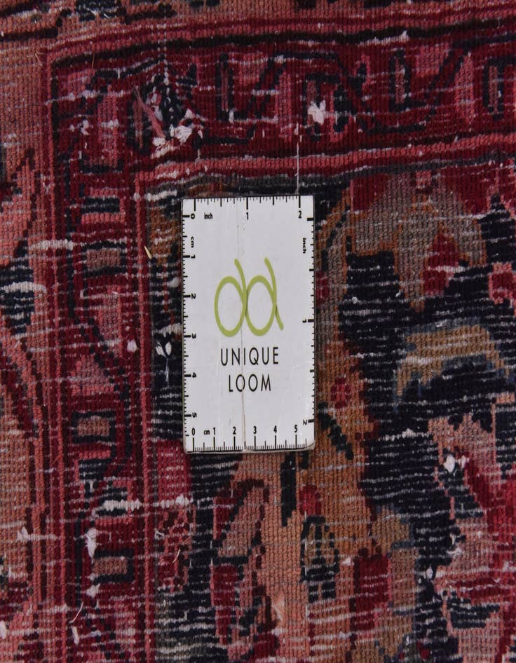 Detail image of  9' 10 x 12' 6  Hand Knotted Mashad Persian Wool Rug