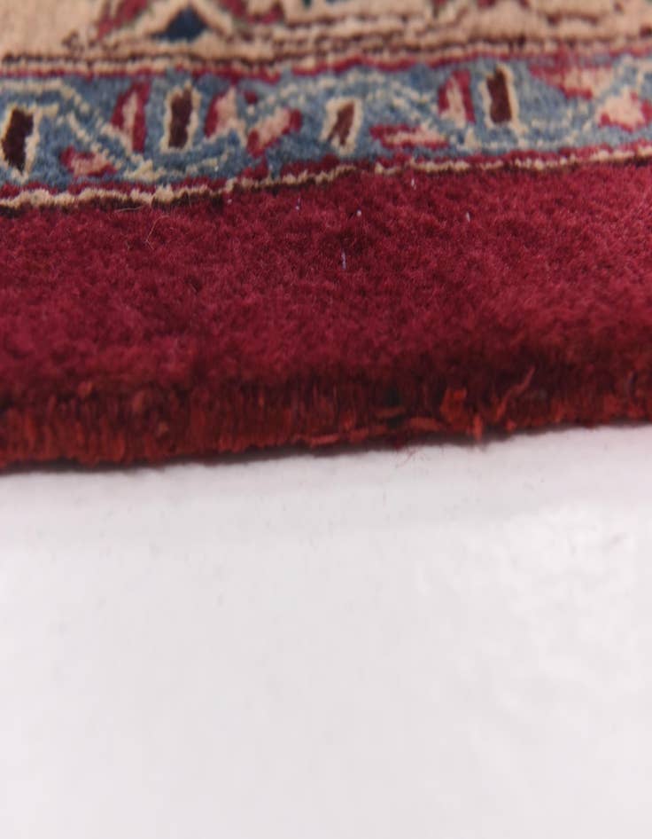 Detail image of  9' 10 x 12' 6  Hand Knotted Mashad Persian Wool Rug