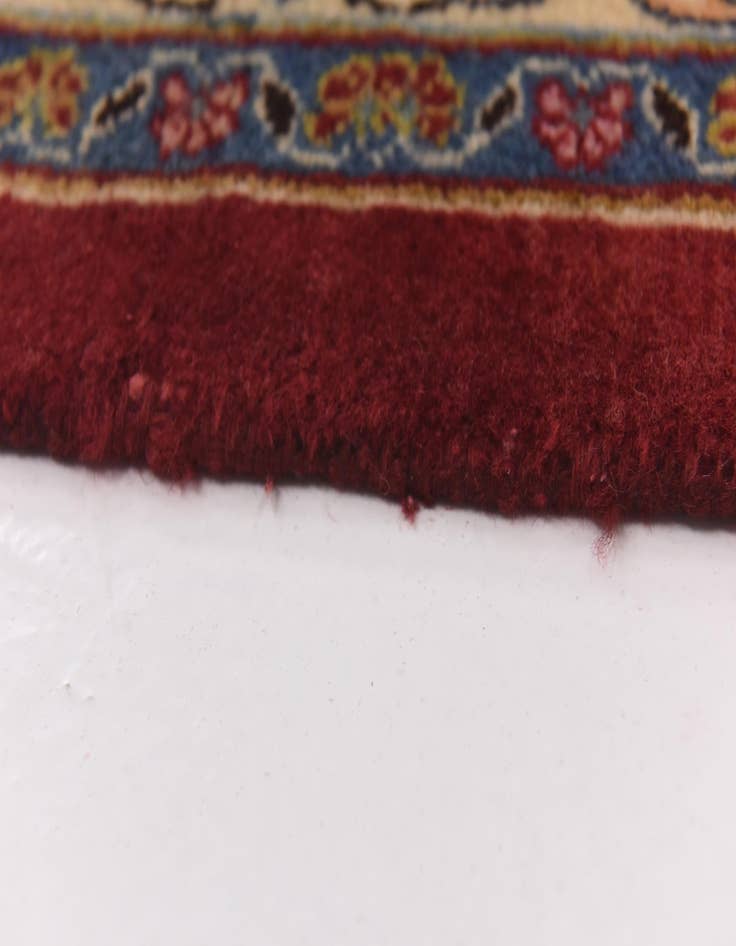 Detail image of  9' 6 x 12' 6  Hand Knotted Mashad Persian Wool Rug