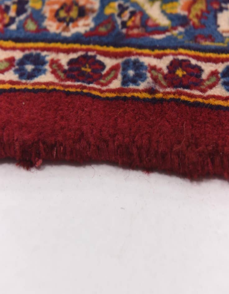 Detail image of  9' 10 x 12' 10  Hand Knotted Mashad Persian Wool Rug