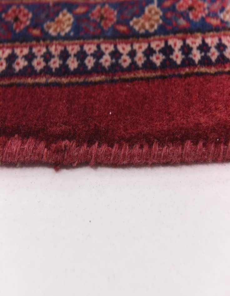 Detail image of  9' 9 x 12' 10  Hand Knotted Mashad Persian Wool Rug