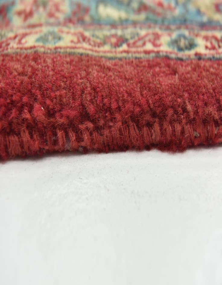 Detail image of  9' 7 x 12' 9  Hand Knotted Mashad Persian Wool Rug