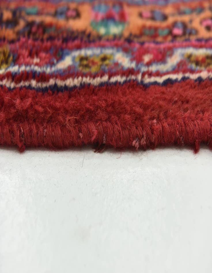 Detail image of  9' 6 x 12' 8  Hand Knotted Mashad Persian Wool Rug