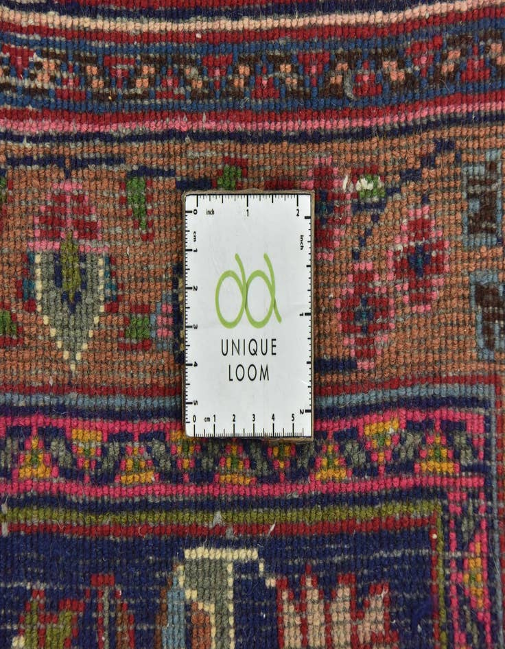 Detail image of  9' 7 x 12' 8  Hand Knotted Mashad Persian Wool Rug