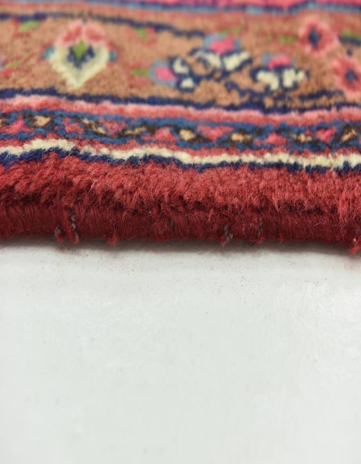 Detail image of  9' 7 x 12' 8  Hand Knotted Mashad Persian Wool Rug