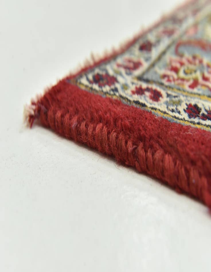 Detail image of  9' 8 x 12' 5  Hand Knotted Mashad Persian Wool Rug