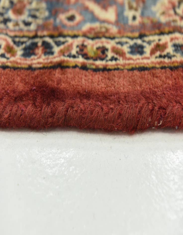 Detail image of  9' 9 x 12' 7  Hand Knotted Mashad Persian Wool Rug