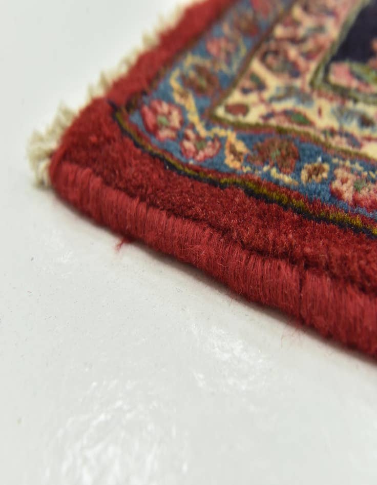 Detail image of  9' 9 x 12' 10  Hand Knotted Mashad Persian Wool Rug