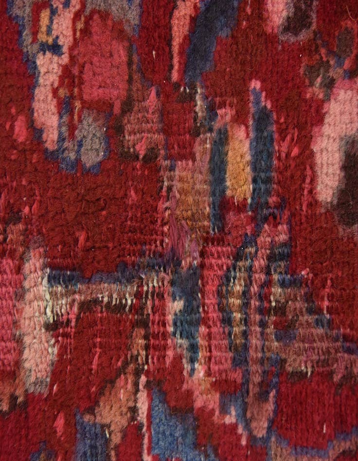 Detail image of  9' 6 x 12' 11  Hand Knotted Mashad Persian Wool Rug