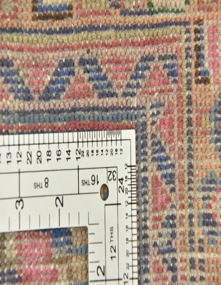 Detail image of  9' 7 x 12' 10  Hand Knotted Mashad Persian Wool Rug