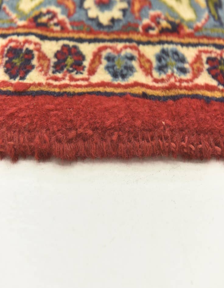 Detail image of  9' 10 x 12' 7  Hand Knotted Mashad Persian Wool Rug