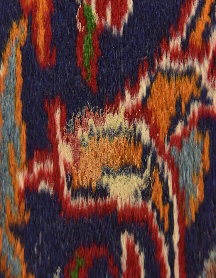 Detail image of  9' 8 x 12' 8  Hand Knotted Mashad Persian Wool Rug