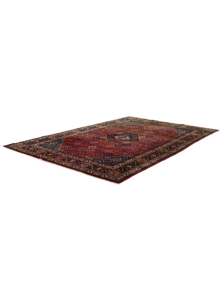 Detail image of  7' 10 x 11' 4  Hand Knotted Maymeh Persian Wool Rug