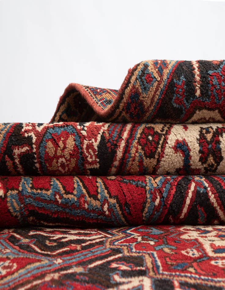 Detail image of  7' 10 x 9' 6 Mehraban Wool Rug