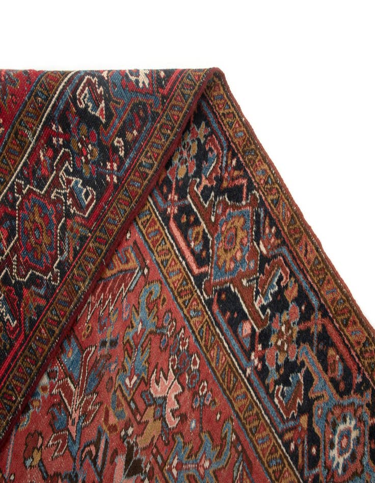 Detail image of  7' 4 x 10' 7  Hand Knotted Mehraban Persian Wool Rug