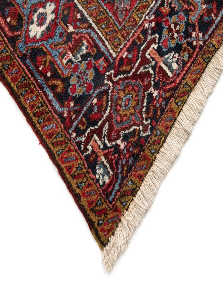 Detail image of  7' 4 x 10' 7  Hand Knotted Mehraban Persian Wool Rug