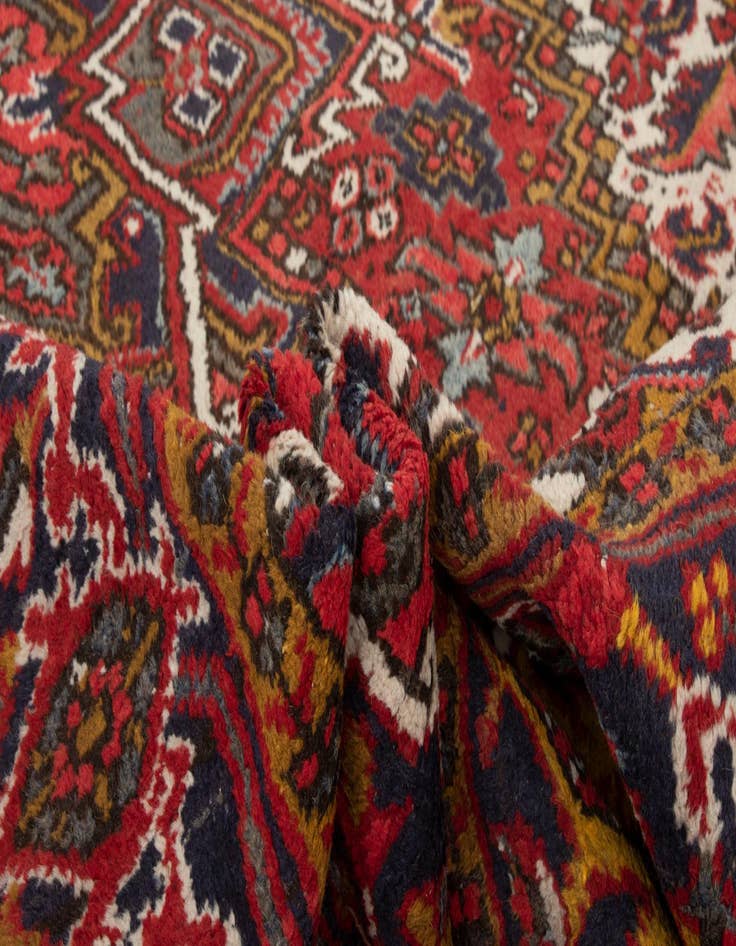 Detail image of  6' 11 x 9' 10  Hand Knotted Mehraban Persian Wool Rug
