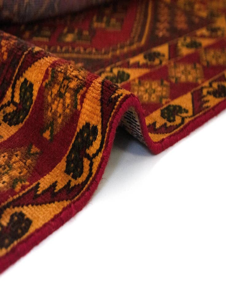 Detail image of  6' 2 x 9' 4  Hand Knotted Mehraban Persian Wool Rug