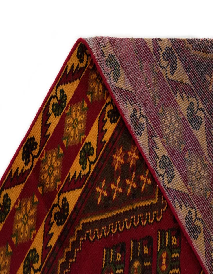 Detail image of  6' 2 x 9' 4  Hand Knotted Mehraban Persian Wool Rug