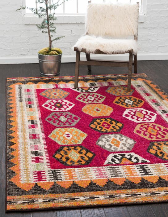 Multicolor 10' 6 x 16' 5 Hyacinth Rug | Rugs.com