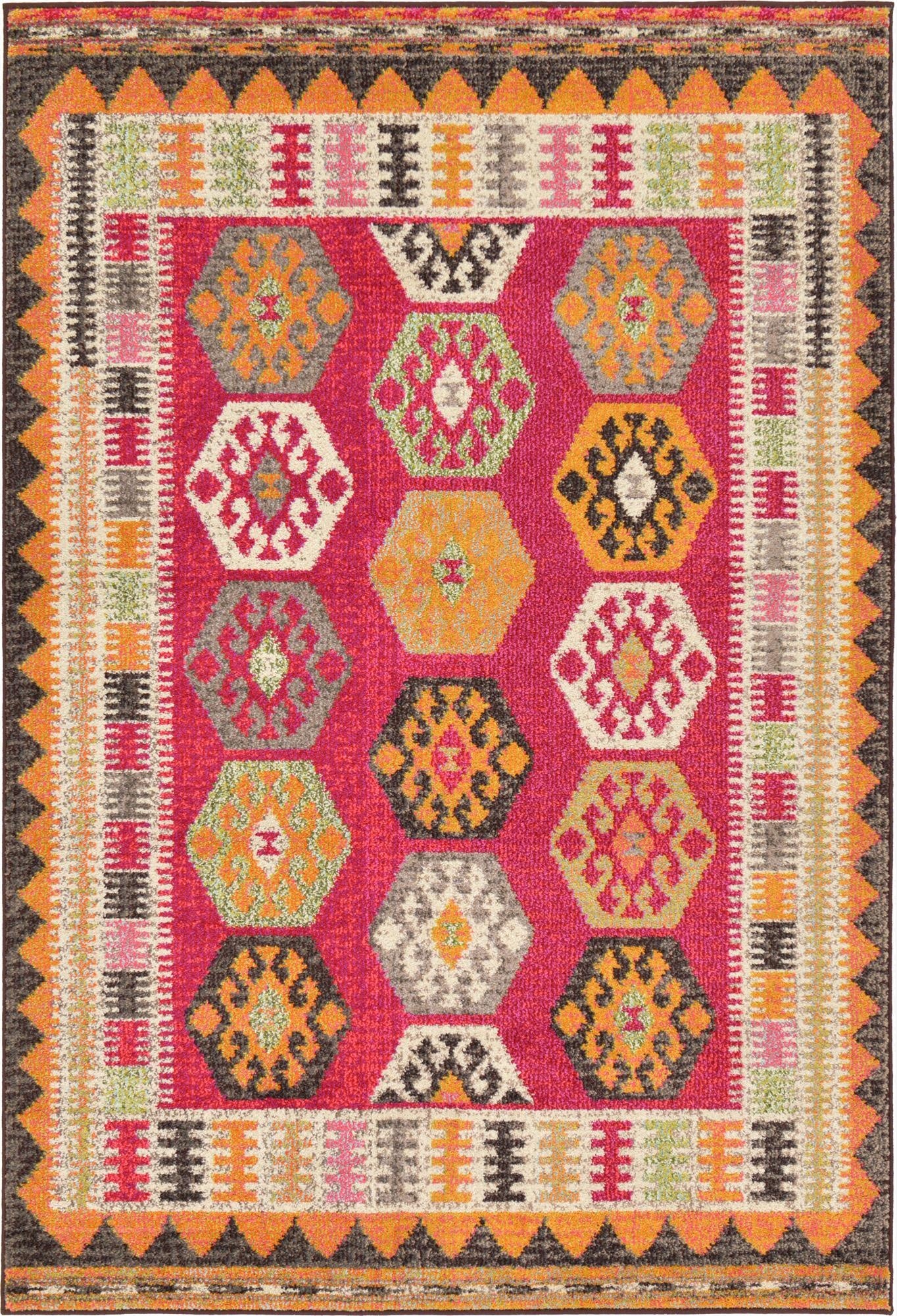  4' x 6'  Washable Mesa Rug