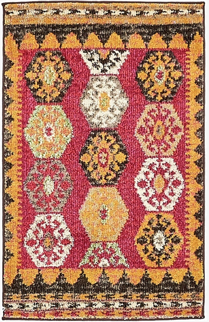 2' x 3'  Washable Mesa Rug