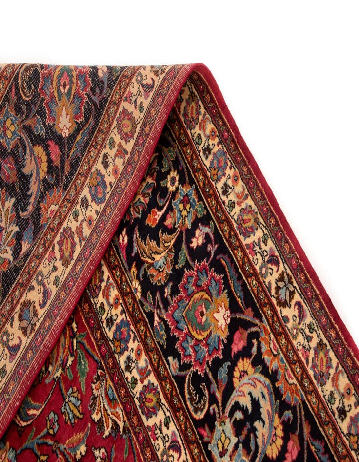 Detail image of  9' 8 x 12' 6 Meshed with Silk Rug