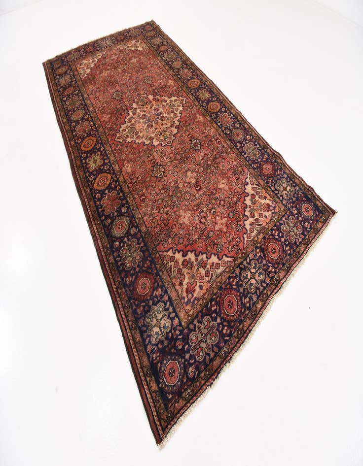 Detail image of 5' 5 x 10' 3 Hand Knotted Meshkabad Persian Wool Rug