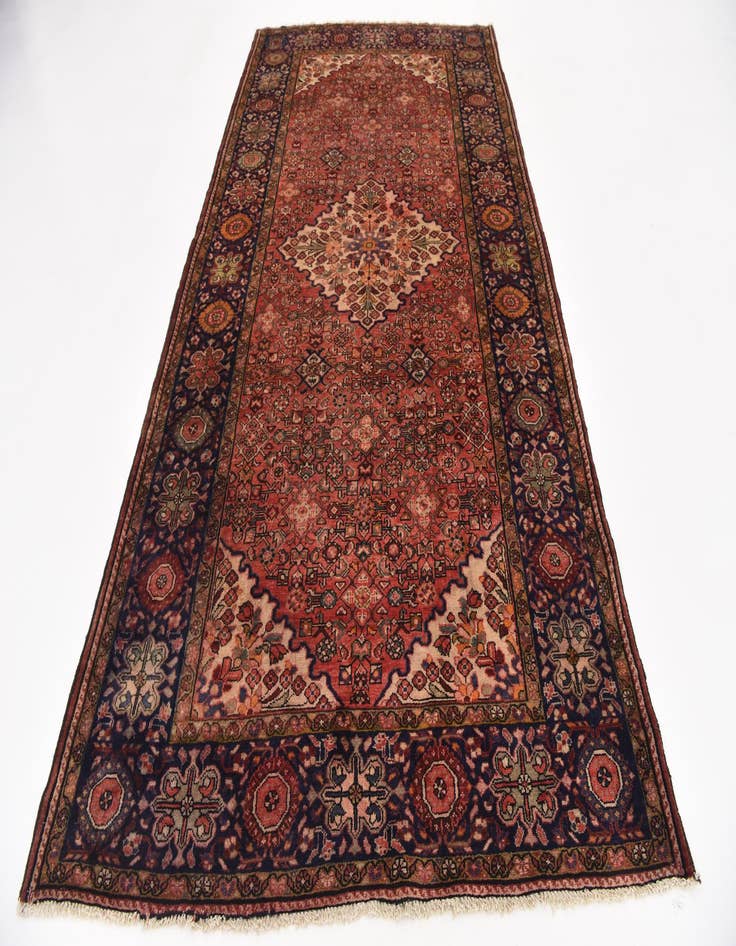 Detail image of 5' 5 x 10' 3 Hand Knotted Meshkabad Persian Wool Rug