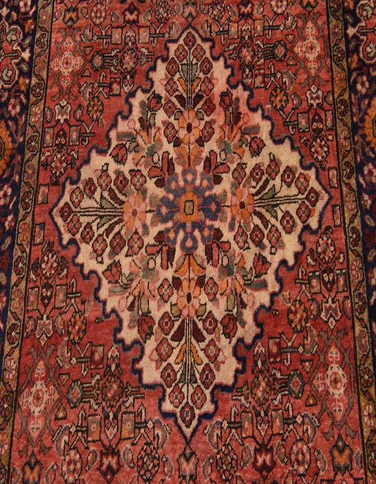 Detail image of 5' 5 x 10' 3 Hand Knotted Meshkabad Persian Wool Rug