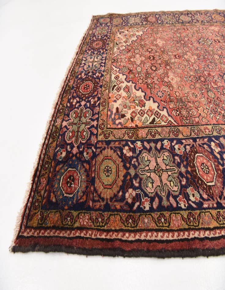 Detail image of 5' 5 x 10' 3 Hand Knotted Meshkabad Persian Wool Rug