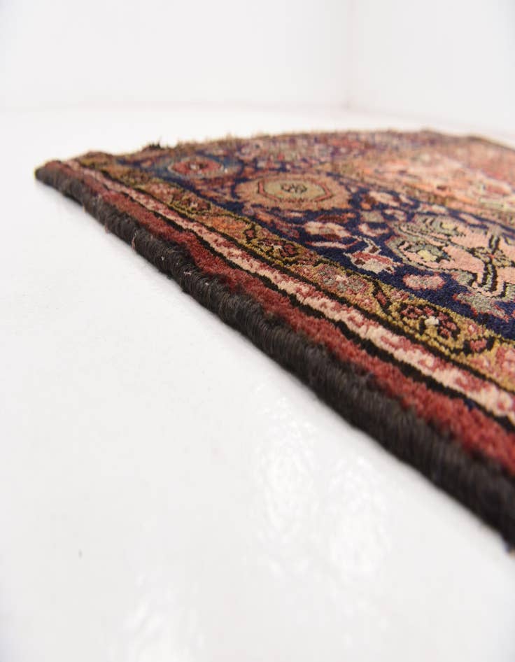 Detail image of 5' 5 x 10' 3 Hand Knotted Meshkabad Persian Wool Rug