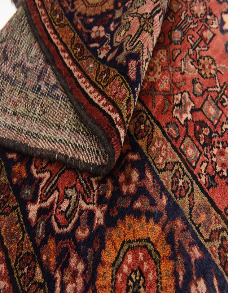 Detail image of 5' 5 x 10' 3 Hand Knotted Meshkabad Persian Wool Rug