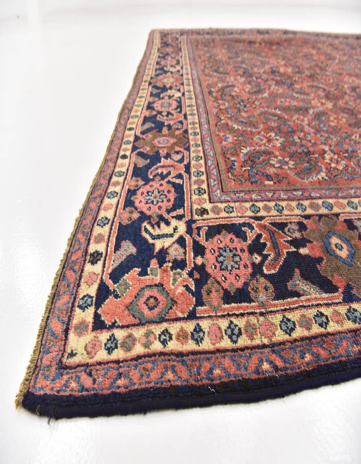 Detail image of  8' 10 x 12' 4  Hand Knotted Meshkabad Persian Wool Rug