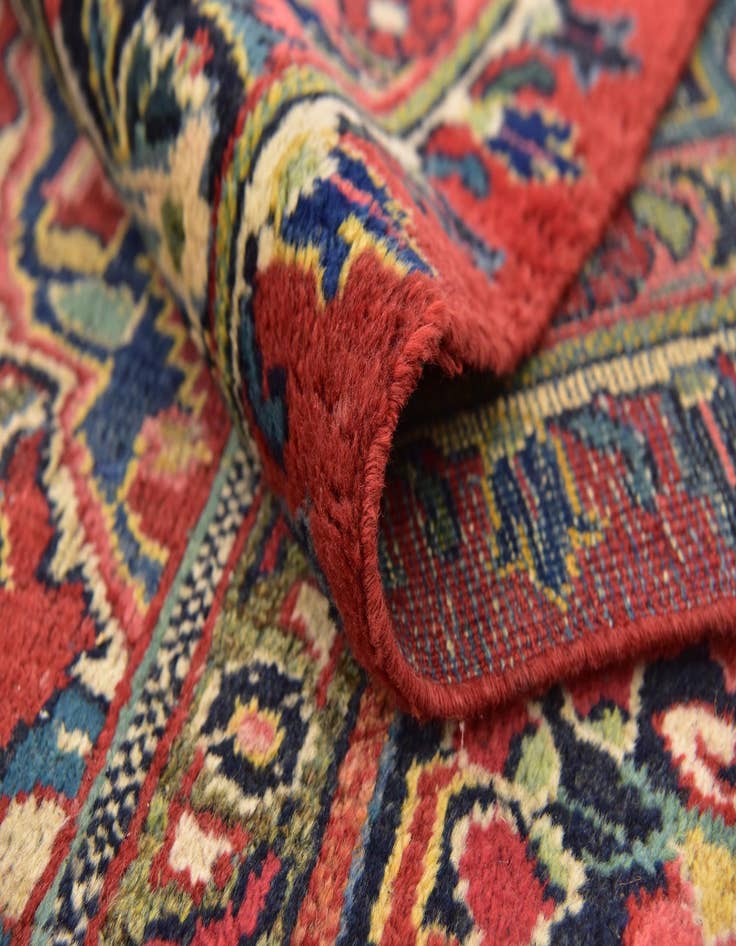 Detail image of  10' 3 x 14'  Hand Knotted Meshkabad Persian Wool Rug