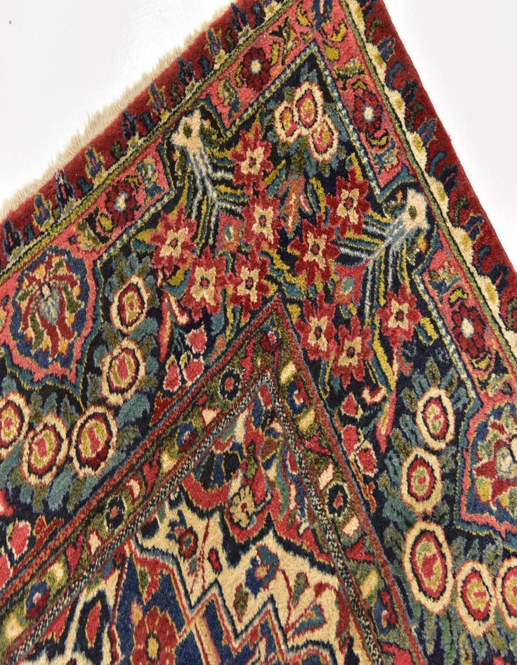 Detail image of  10' 3 x 14'  Hand Knotted Meshkabad Persian Wool Rug