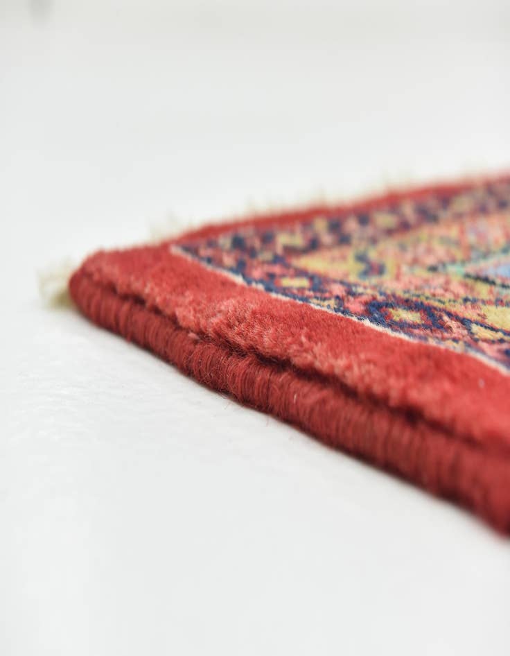 Detail image of  9' 9 x 13'  Hand Knotted Meshkabad Persian Wool Rug