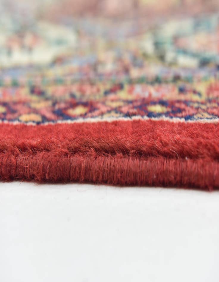 Detail image of  9' 9 x 13'  Hand Knotted Meshkabad Persian Wool Rug