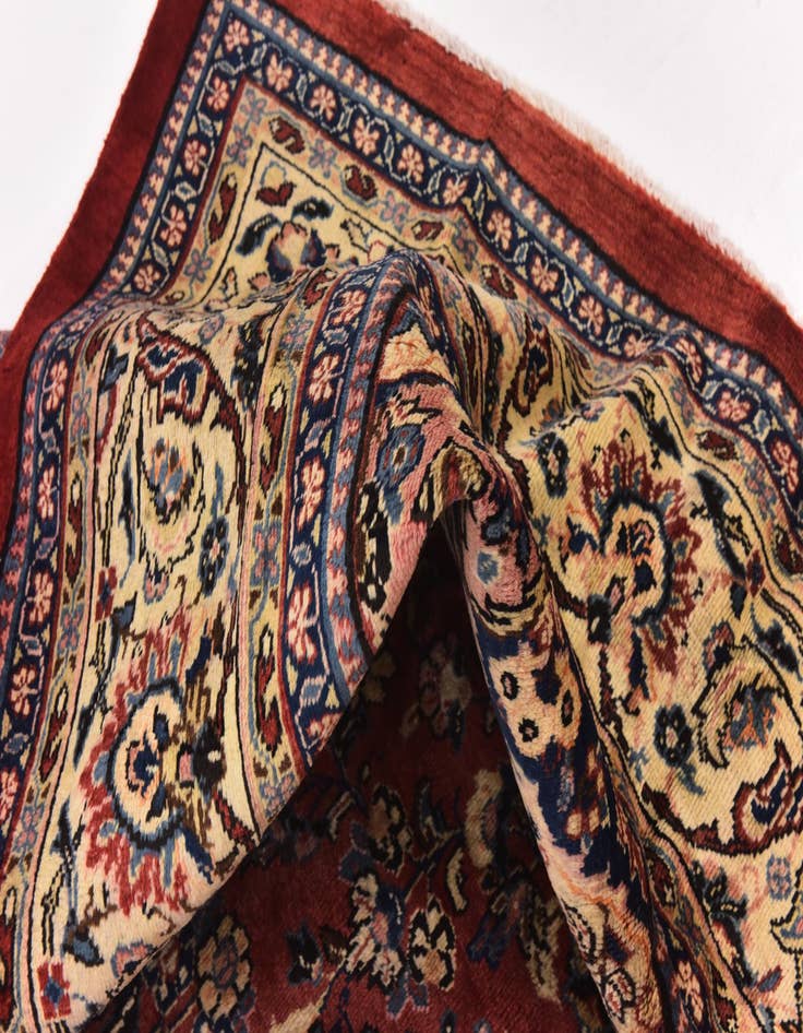 Detail image of  10' 5 x 14'  Hand Knotted Meshkabad Persian Wool Rug