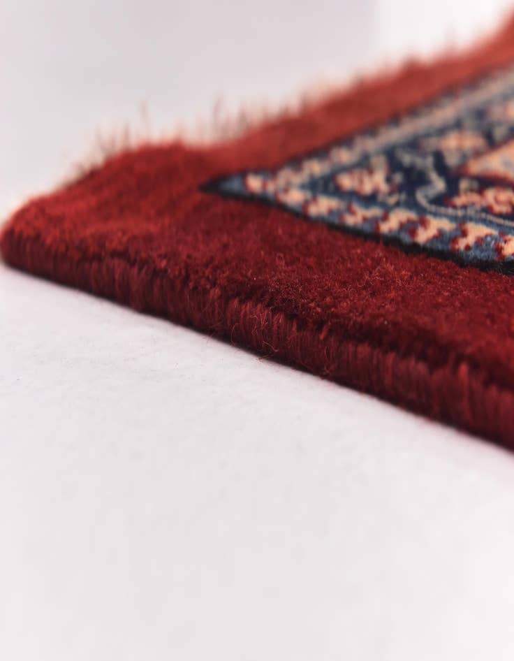 Detail image of  10' 5 x 14'  Hand Knotted Meshkabad Persian Wool Rug