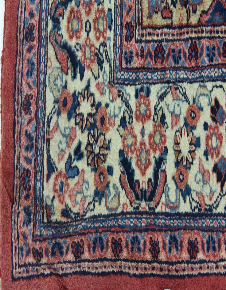 Detail image of  8' 10 x 12' 2  Hand Knotted Meshkabad Persian Wool Rug