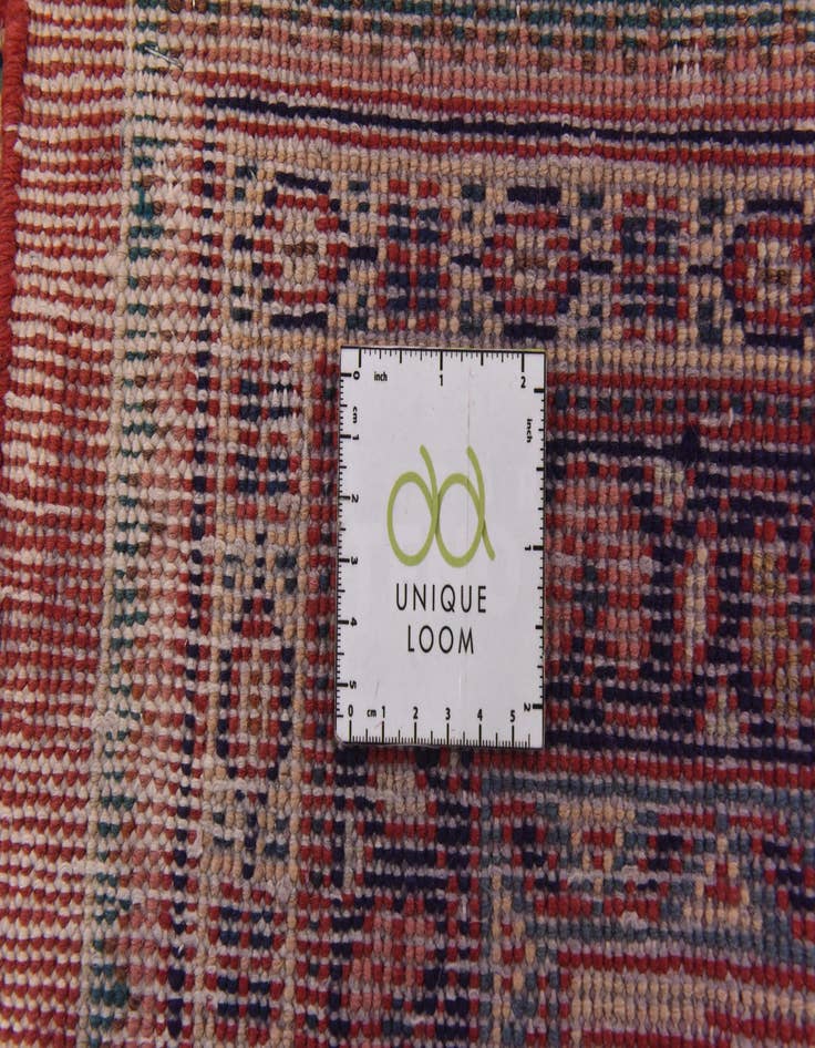 Detail image of  9' 5 x 12' 10  Hand Knotted Meshkabad Persian Wool Rug