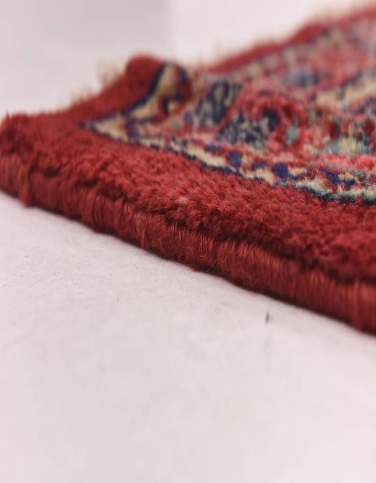 Detail image of  10' x 14'  Hand Knotted Meshkabad Persian Wool Rug