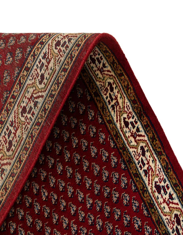 Detail image of  3' 1 x 5' 2  Hand Knotted Mir Wool Rug