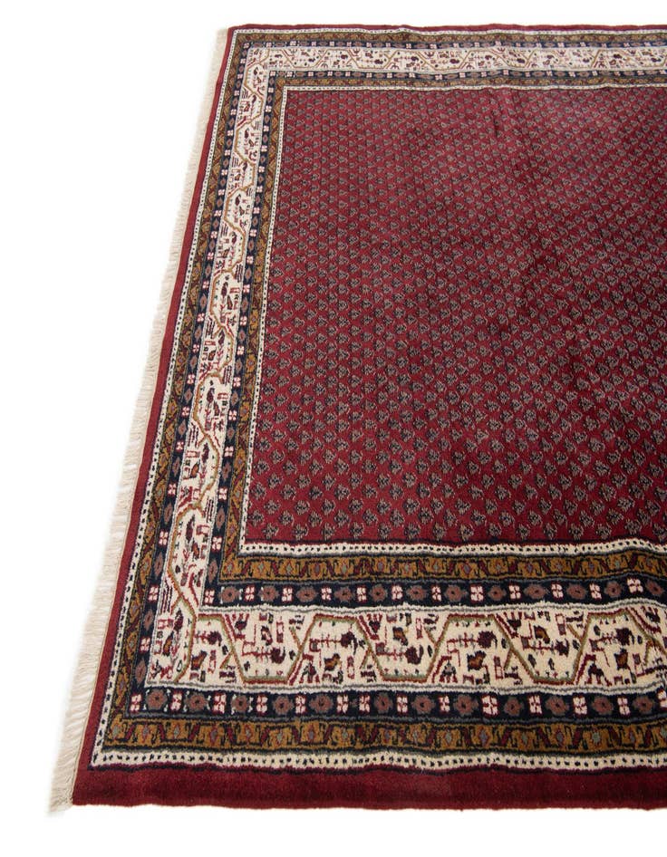 Detail image of  6' 2 x 11' 2  Hand Knotted Mir Wool Rug