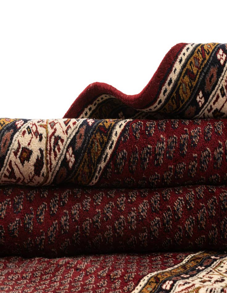 Detail image of  6' 2 x 11' 2  Hand Knotted Mir Wool Rug