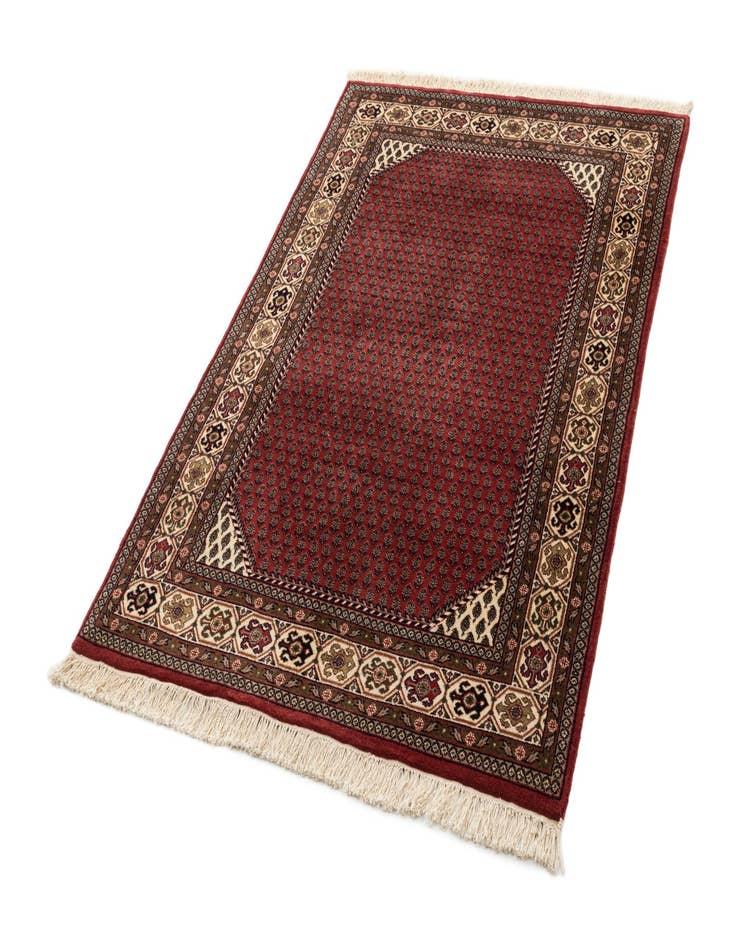 Detail image of  4' x 5' 10  Hand Knotted Mir Oriental Wool Rug