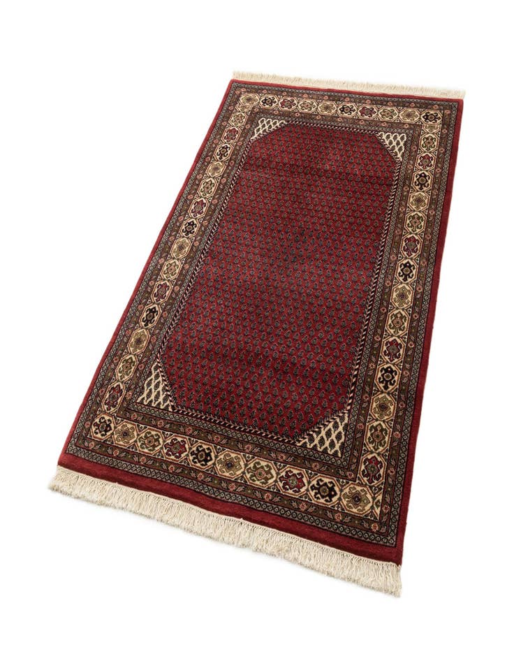 Detail image of  4' x 6'  Hand Knotted Mir Oriental Wool Rug