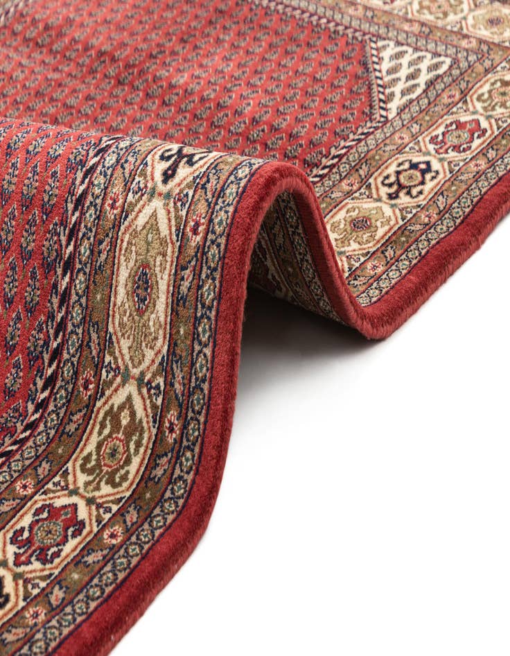 Detail image of  4' x 6'  Hand Knotted Mir Oriental Wool Rug