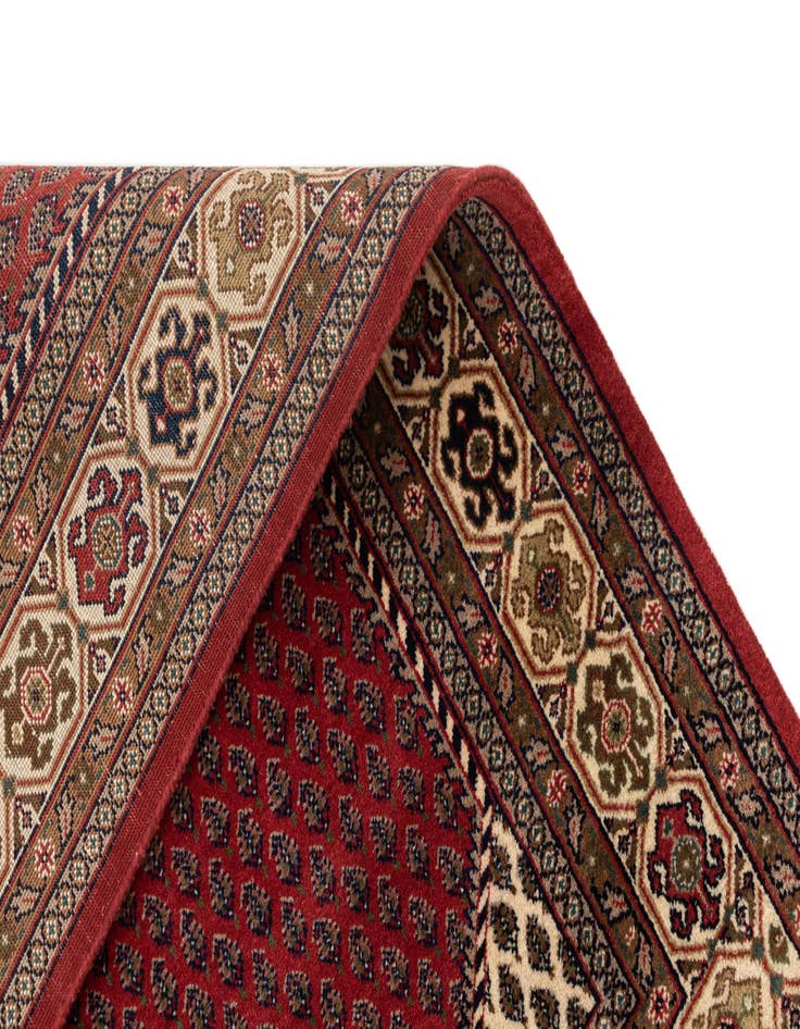 Detail image of  4' x 6'  Hand Knotted Mir Oriental Wool Rug